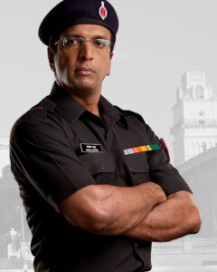 Jaaved Jaaferi as Major Akash Kapoor in 'Shaurya'